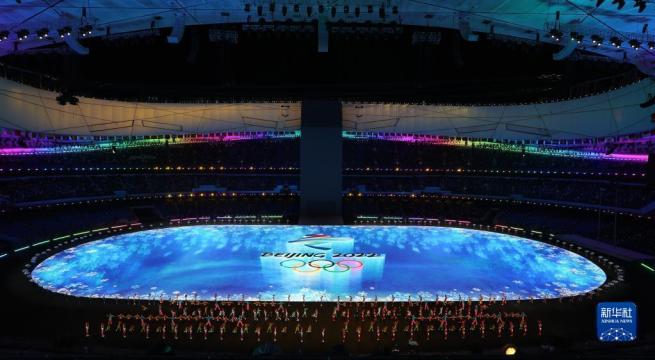 <北京冬季五輪>第24回冬季五輪開幕 習近平主席、開会式に出席
