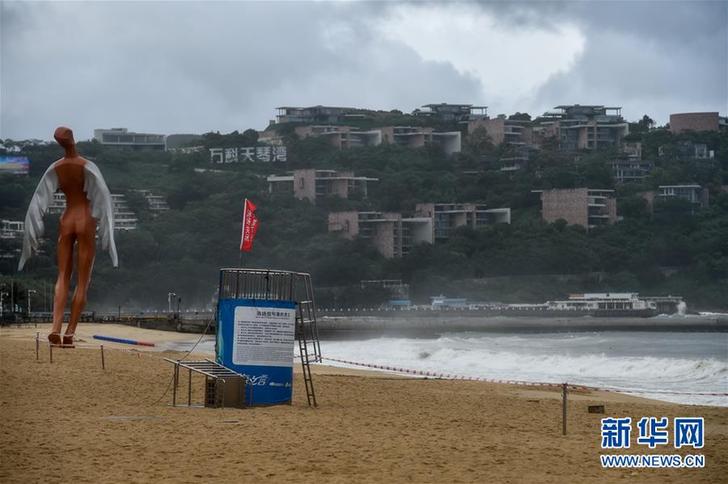 台風2号「苗柏」が深センに上陸