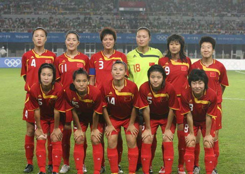 女子サッカー予選、中国がアルゼンチンに勝利